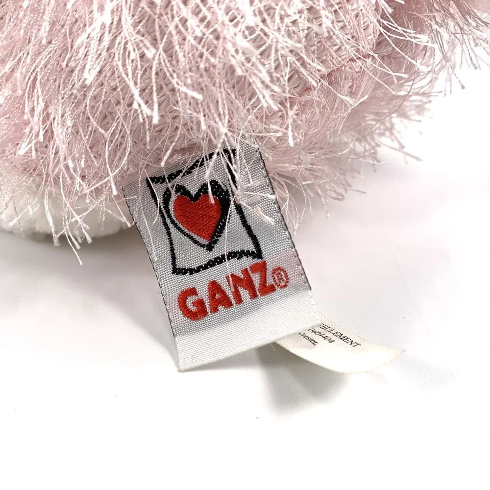 Webkinz Ganz Plush HM228 Pink & White‎ Dog NEW w/ Sealed Code All Tags